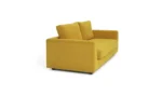 Habitat Brixley Fabric 3 Seater Sofa - Yellow - Image 3