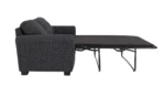Habitat Lisbon Small Double Fabric Sofa Bed - Charcoal - Image 3