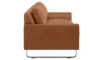 Habitat Lyle Leather 2 Seater Sofa - Tan - Image 3