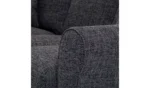 Habitat Lisbon Fabric Corner Sofa - Charcoal - Image 2
