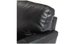 Habitat Milford Leather 2 Seater Sofa - Black - Image 7