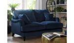 Habitat Matilda Velvet 2 Seater Sofa - Light Blue - Image 7