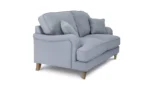 Habitat Matilda Velvet 2 Seater Sofa - Light Blue - Image 6