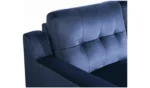 Habitat Emerson Velvet 2 Seater Recliner Sofa - Navy Blue - Image 9