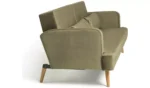 Habitat Andy Clic Clac Velvet Sofa Bed - Sage - Image 6