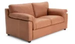 Habitat Florence Leather 2 Seater Sofa - Tan - Image 4