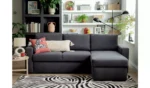Home Miller Right Corner Chaise Sofa Bed - Grey - Image 10