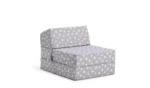 Habitat Kids Grey Stars Chair Bed - Image 6