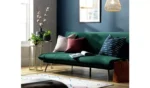 Habitat Matteo Velvet Clic Clac Sofa Bed - Teal - Image 6