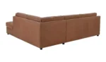 Habitat Florence LeatherRight Hand Corner Chaise Sofa - Tan - Image 3