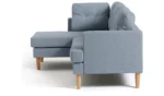 Habitat Joshua Left Hand Corner Chaise Sofa - Blue - Image 5