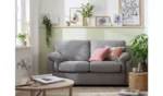 Habitat Florence Fabric 2 Seater Sofa - Grey - Image 8