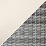 8 Seater Grey Rattan Cube Garden Dining Set - Parasol Included - Fortrose - Image 7