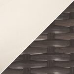 8 Seater Brown Rattan Cube Garden Dining Set - Parasol Included - Fortrose - Image 6