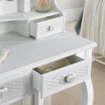 White Painted French Dressing Table - Brittany - LPD - Image 2