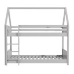House Bunk Bed in Grey - Coco - Image 3