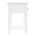 Kids White Painted Bedside Table with Drawer - Harper - Image 5
