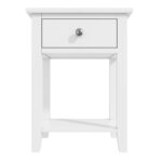 Kids White Painted Bedside Table with Drawer - Harper - Image 3