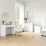 White Gloss 3 Door Mirrored Wardrobe with Soft Close Doors - Lexi - Image 2