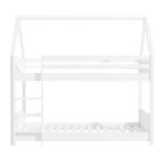 House Bunk Bed in White - Coco - Image 3