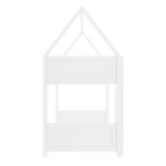 House Bunk Bed in White - Coco - Image 2
