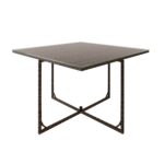 8 Seater Brown Rattan Cube Garden Dining Set - Parasol Included - Fortrose - Image 3