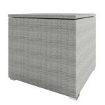 8 Seater Grey Rattan Garden Corner Dining Sofa Set with Height Adjustable Table - Fortrose - Image 4