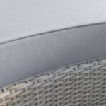 8 Seater Rattan Modular Circular Dining Sofa Set with Height Adjustable Table - Fortrose - Image 2