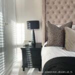 Black 2 Drawer Bedside Table - Georgia - Image 2