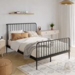 Black Metal Small Double Bed Frame - Jackson - Image 3