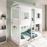 House Bunk Bed in White - Jasper - Image 5