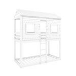 House Bunk Bed in White - Jasper - Image 3