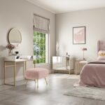 Mirrored Dressing Table with 2 Drawers - Lola - Image 5