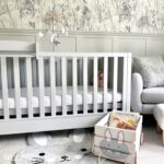 Light Grey Pine Wood Convertible 2-in-1 Cot Bed - Mason - Image 2