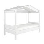 Single House Bed Frame in White - Remy - Image 3