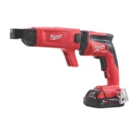 MILWAUKEE M18FSGC-202X FUEL 18V 2 X 2.0AH LI-ION REDLITHIUM BRUSHLESS CORDLESS DRYWALL SCREWDRIVER WITH ATTACHMENT